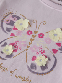 NAME IT Bluse Deppa Lavender Fog